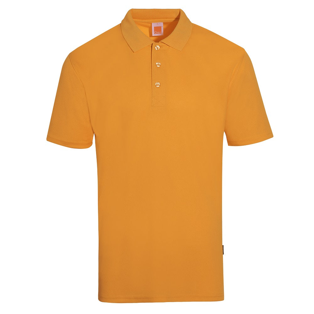 QD06 - Unisex 100% Microfibre Eyelet Short Sleeve Polo Shirt 160gsm
