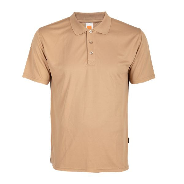 QD06 - Unisex 100% Microfibre Eyelet Short Sleeve Polo Shirt 160gsm