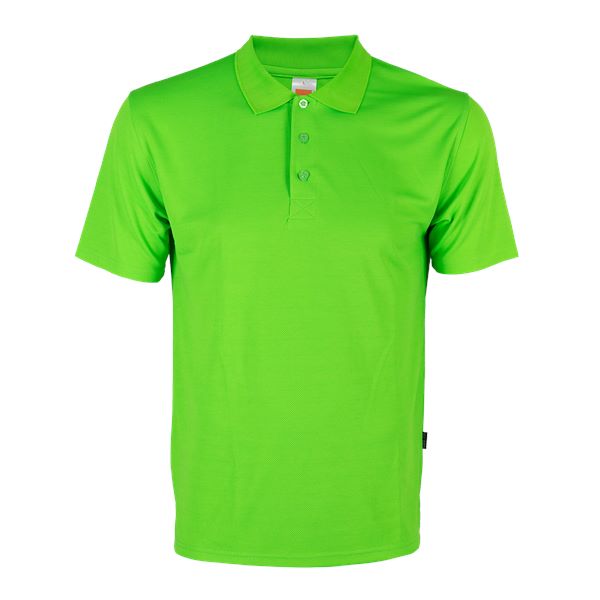 QD06 - Unisex 100% Microfibre Eyelet Short Sleeve Polo Shirt 160gsm