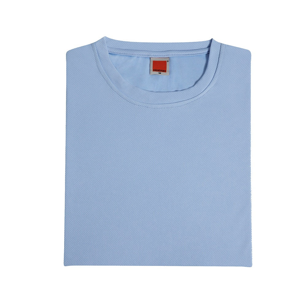 QD15 - Female Microfibre Eyelet Short Sleeve T-Shirt 160gsm