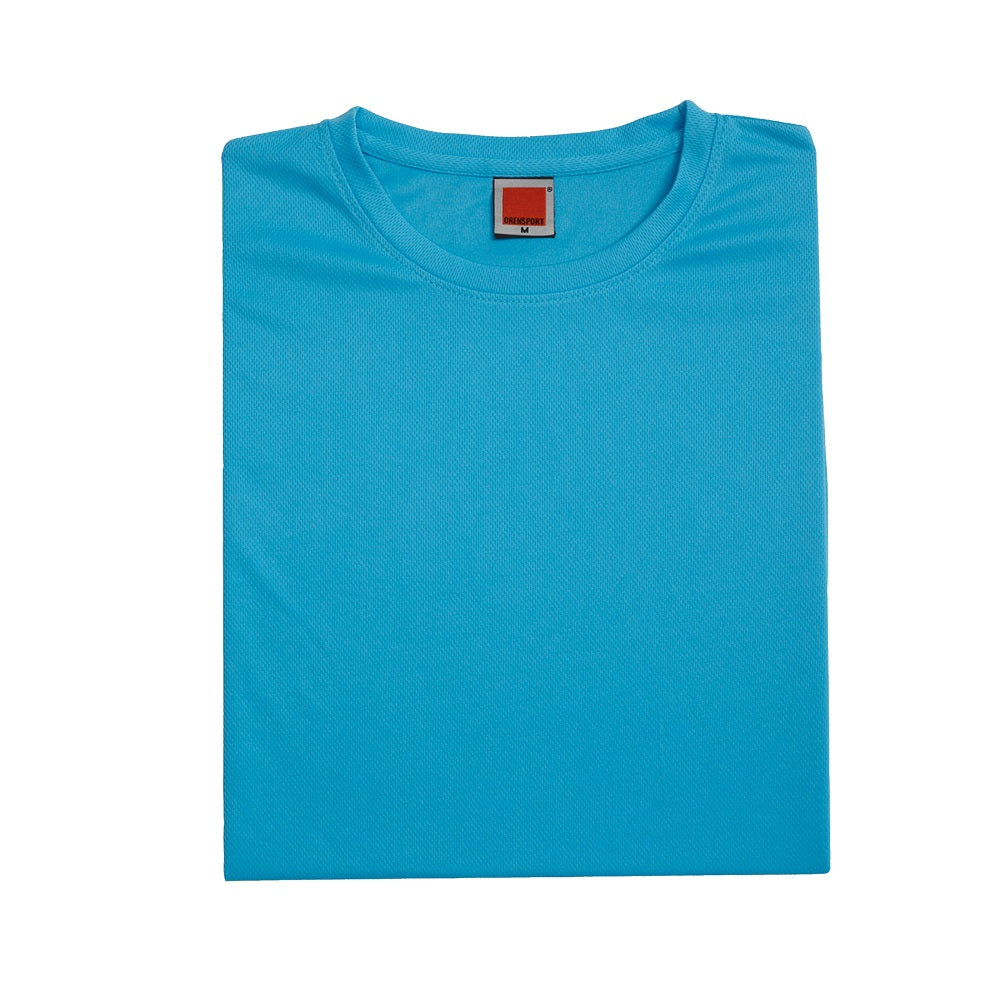 QD15 - Female Microfibre Eyelet Short Sleeve T-Shirt 160gsm