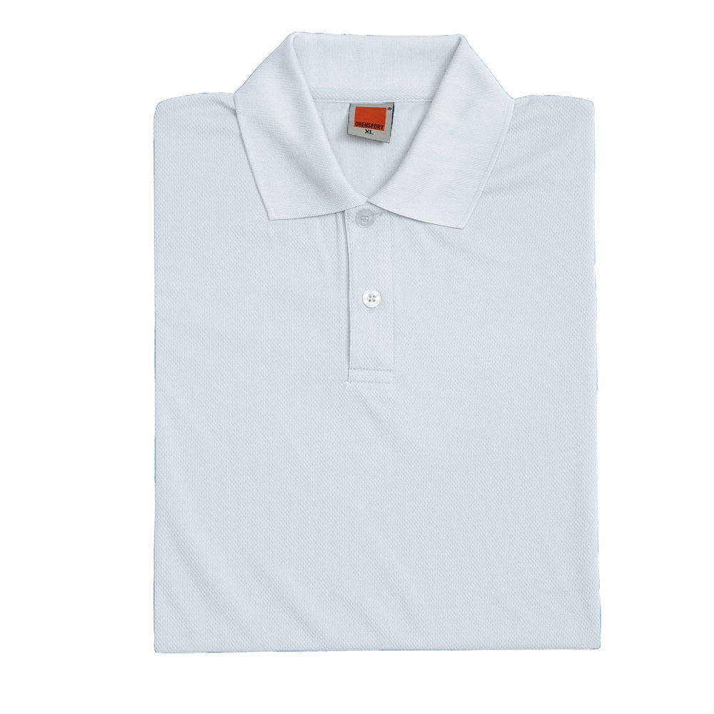 QD16 - Female Microfibre Eyelet Short Sleeve Polo Shirt 160gsm