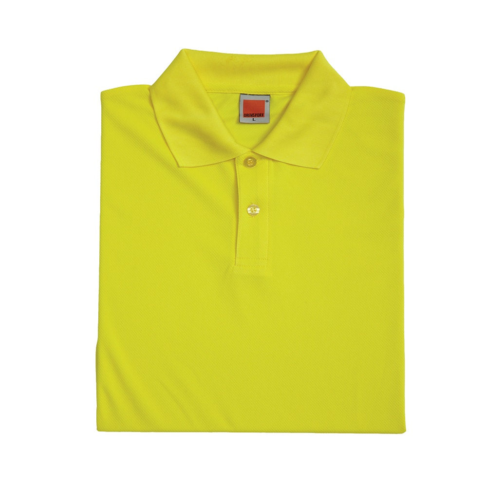 QD16 - Female Microfibre Eyelet Short Sleeve Polo Shirt 160gsm