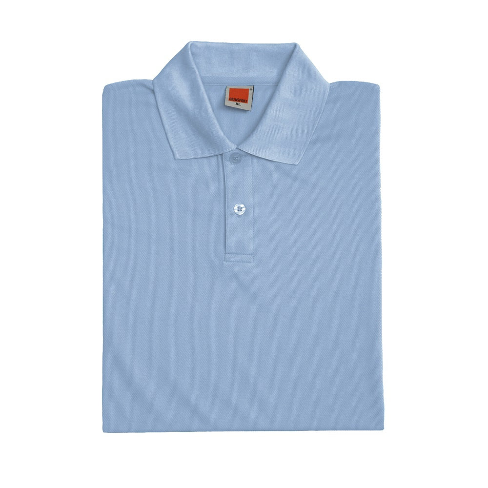 QD16 - Female Microfibre Eyelet Short Sleeve Polo Shirt 160gsm