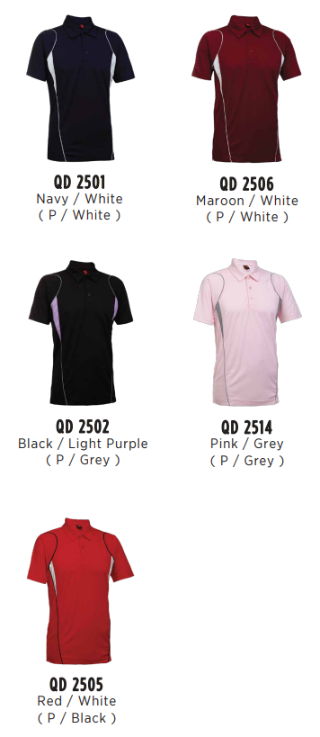 QD25 - Unisex CVC Polo Shirt 200gsm
