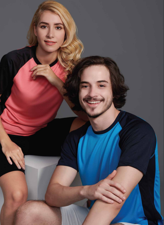 QD36 - Unisex Microfibre Raglan T-Shirt 140gsm
