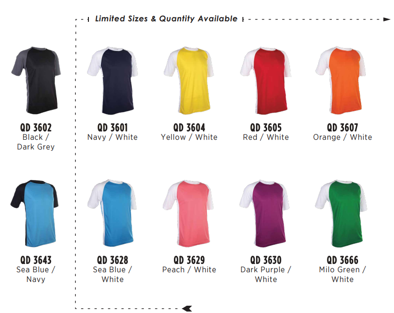 QD36 - Unisex Microfibre Raglan T-Shirt 140gsm