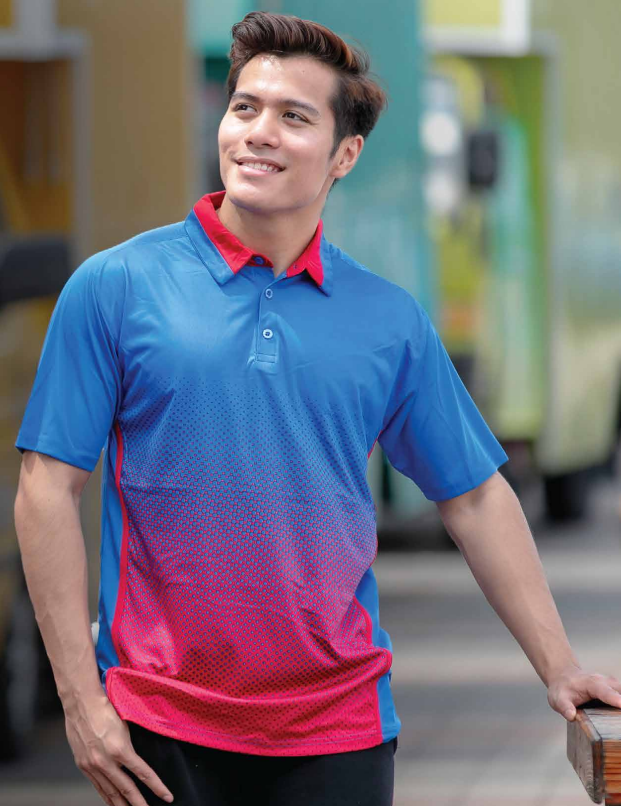 QD37 - Unisex Sublimation Polo Shirt 150gsm