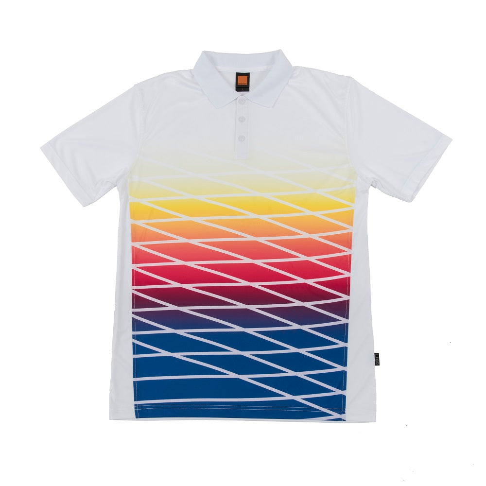 QD47 - Unisex Sublimation Polo Shirt 150gsm