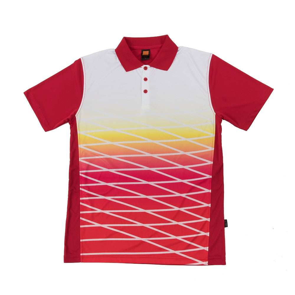 QD47 - Unisex Sublimation Polo Shirt 150gsm