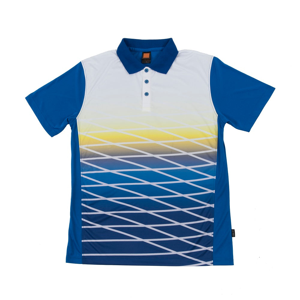 QD47 - Unisex Sublimation Polo Shirt 150gsm