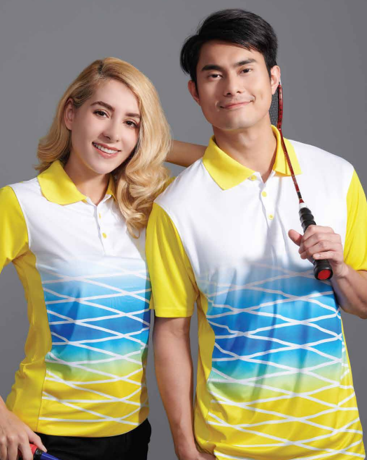 QD47 - Unisex Sublimation Polo Shirt 150gsm