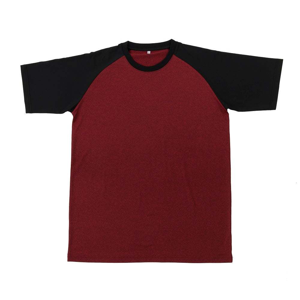 QD48 - Unisex Raglan Short Sleeve T-Shirt 140gsm