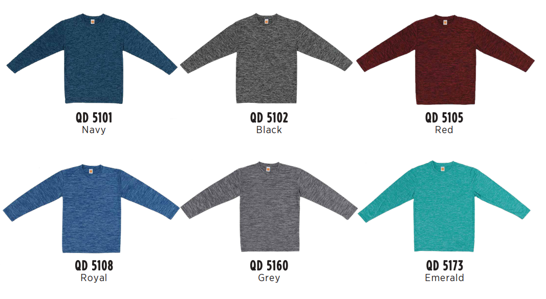 QD51 - Unisex Long Sleeve T-Shirt 140gsm