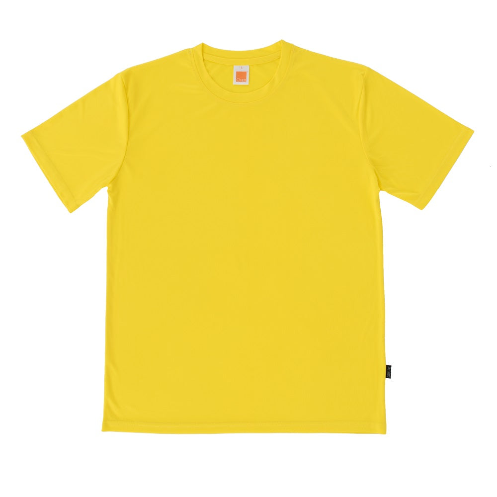 QD56 - Unisex 100% Polyester Interlock Short Sleeve T-Shirt 150gsm