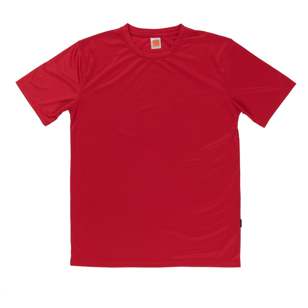 QD56 - Unisex 100% Polyester Interlock Short Sleeve T-Shirt 150gsm