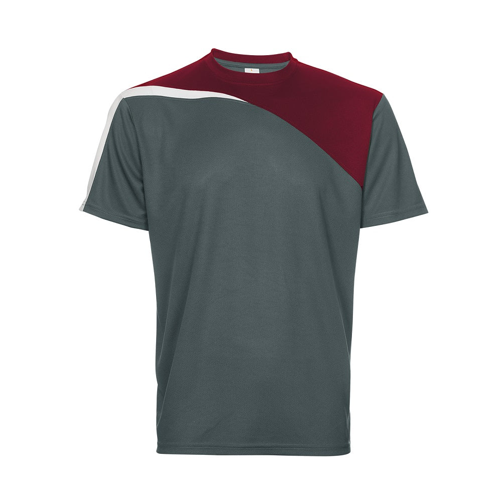 QD57 - Unisex Microfibre Eyelet Cut & Sew T-Shirt 160gsm