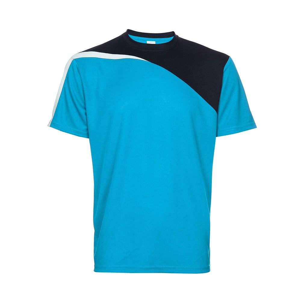 QD57 - Unisex Microfibre Eyelet Cut & Sew T-Shirt 160gsm