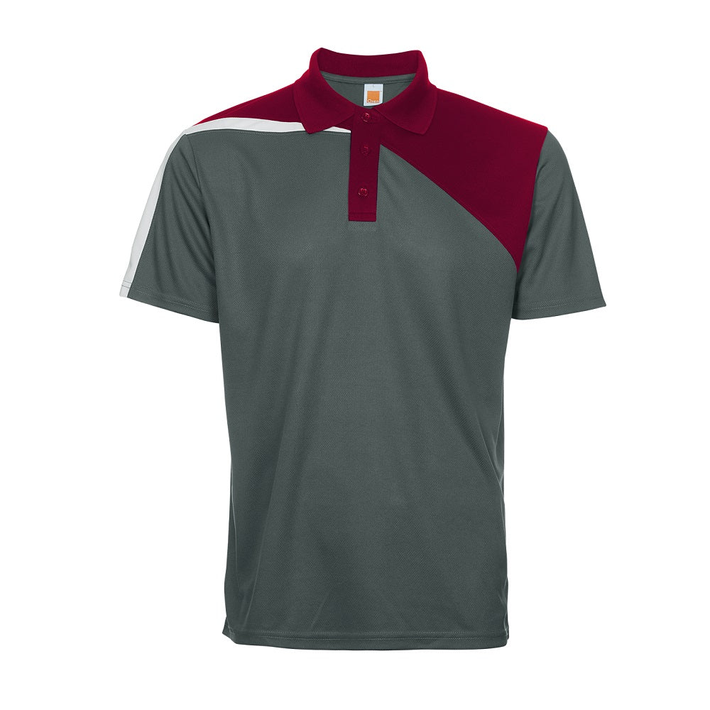 QD58 - Unisex Microfibre Eyelet Cut & Sew Polo Shirt 160gsm