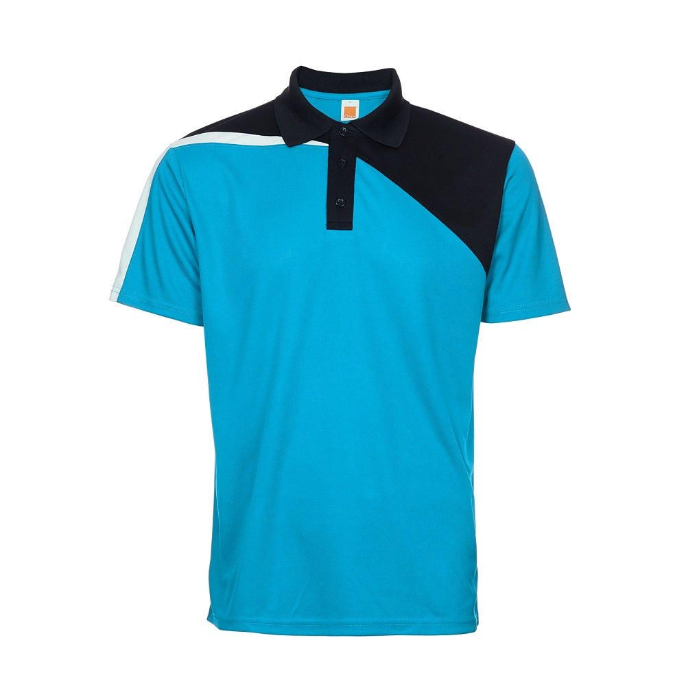 QD58 - Unisex Microfibre Eyelet Cut & Sew Polo Shirt 160gsm