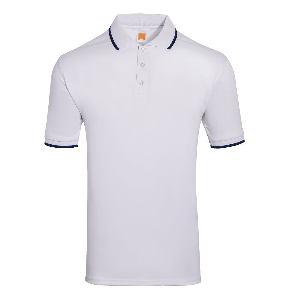 QD65 - Unisex Microfibre Tipped Collar & Cuff Polo Shirt 170gsm