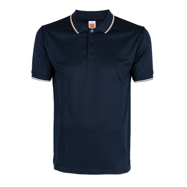 QD65 - Unisex Microfibre Tipped Collar & Cuff Polo Shirt 170gsm