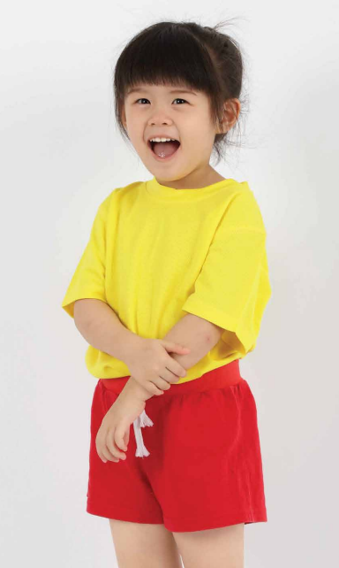 QD68 - Kids Microfibre Eyelet Short Sleeve T-Shirt 160gsm