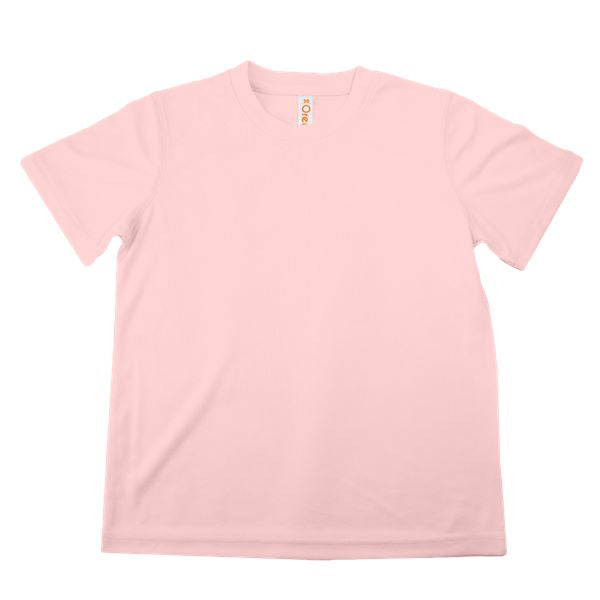 QD68 - Kids Microfibre Eyelet Short Sleeve T-Shirt 160gsm