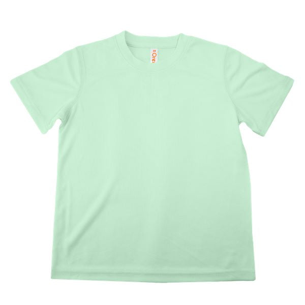 QD68 - Kids Microfibre Eyelet Short Sleeve T-Shirt 160gsm