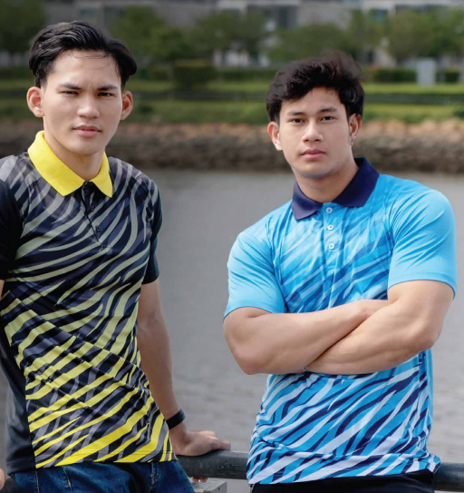 QD71 - Unisex Sublimation Polo Shirt 150gsm