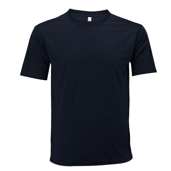 QD72 - Unisex 100% Microfibre Mini Eyelet T-Shirt 150gsm