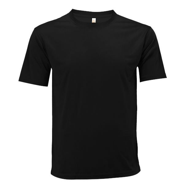 QD72 - Unisex 100% Microfibre Mini Eyelet T-Shirt 150gsm