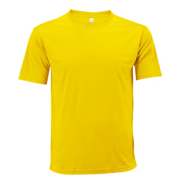 QD72 - Unisex 100% Microfibre Mini Eyelet T-Shirt 150gsm