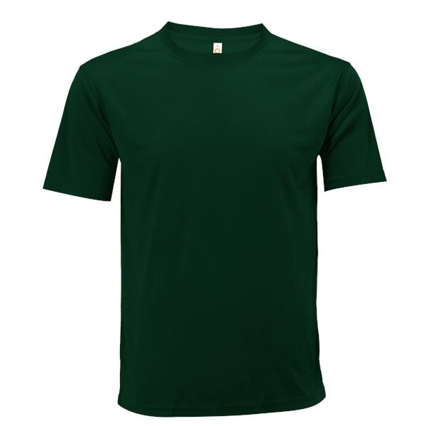 QD72 - Unisex 100% Microfibre Mini Eyelet T-Shirt 150gsm