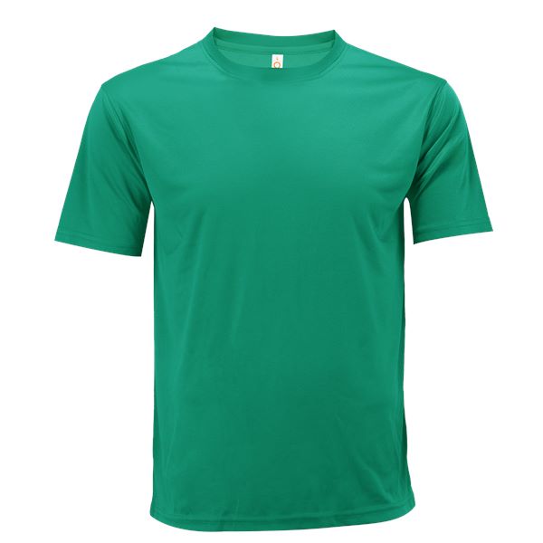 QD72 - Unisex 100% Microfibre Mini Eyelet T-Shirt 150gsm