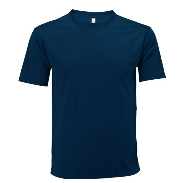 QD72 - Unisex 100% Microfibre Mini Eyelet T-Shirt 150gsm