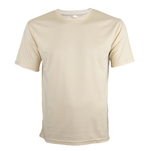 QD72 - Unisex 100% Microfibre Mini Eyelet T-Shirt 150gsm