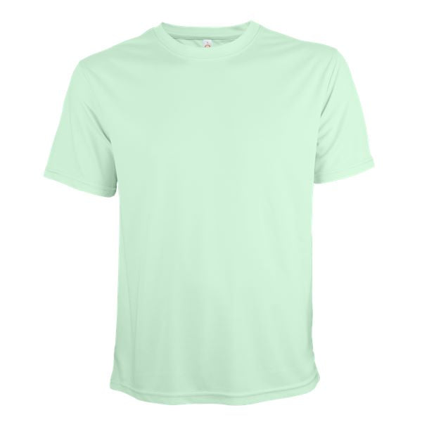 QD72 - Unisex 100% Microfibre Mini Eyelet T-Shirt 150gsm