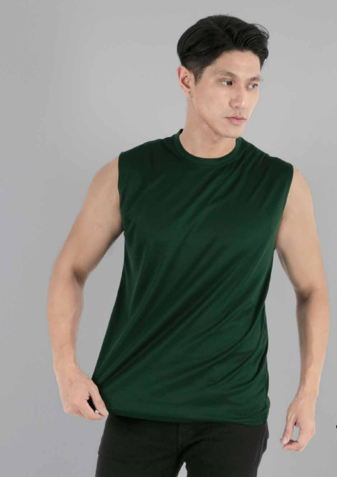 QD73 - Unisex 100% Microfibre Mini Eyelet Tank Top 150gsm