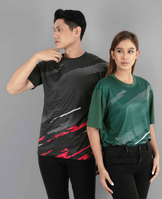 QD75 - Unisex Sublimation Mini Eyelet T-Shirt 150gsm