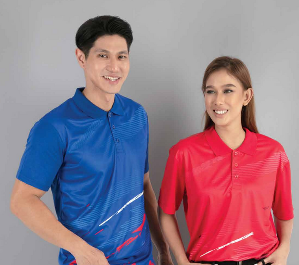 QD76 - Unisex Sublimation Mini Eyelet Polo Shirt 150gsm
