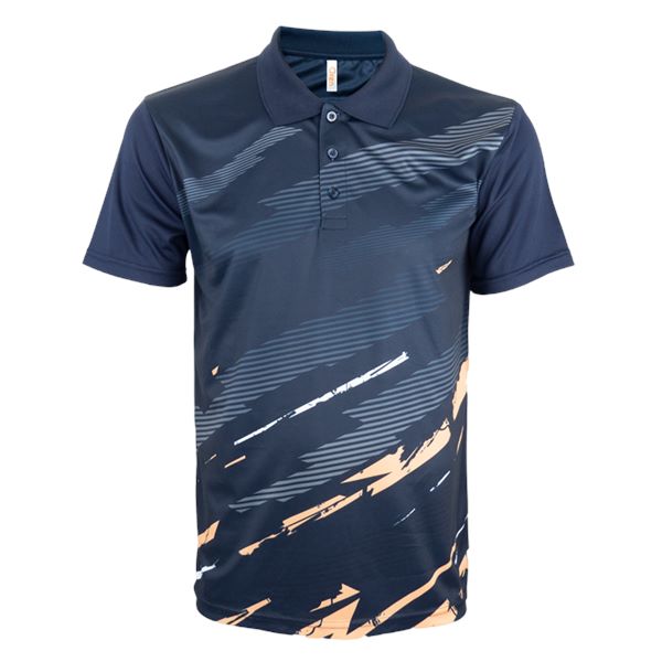 QD76 - Unisex Sublimation Mini Eyelet Polo Shirt 150gsm