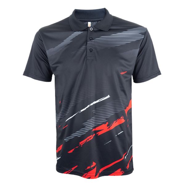 QD76 - Unisex Sublimation Mini Eyelet Polo Shirt 150gsm