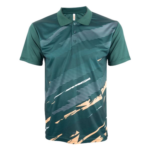 QD76 - Unisex Sublimation Mini Eyelet Polo Shirt 150gsm