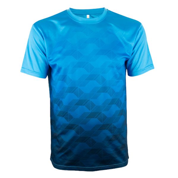QD77 - Unisex Sublimation Mini Eyelet T-Shirt 150gsm