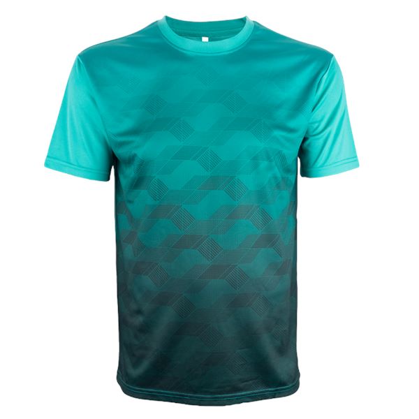 QD77 - Unisex Sublimation Mini Eyelet T-Shirt 150gsm