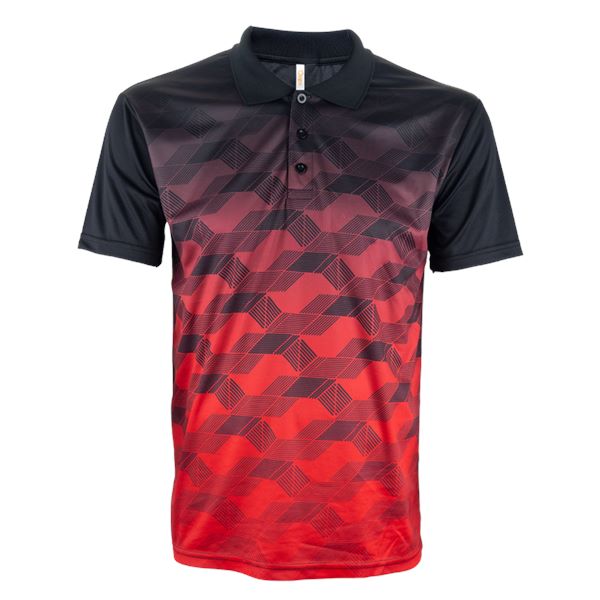 QD78 - Unisex Sublimation Mini Eyelet Polo Shirt 150gsm