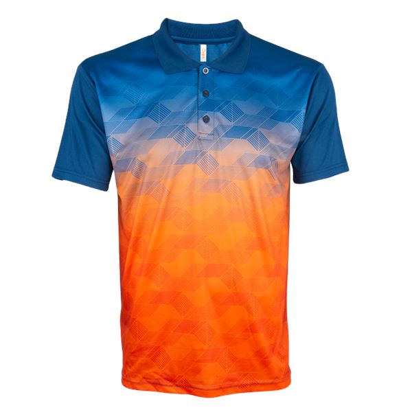 QD78 - Unisex Sublimation Mini Eyelet Polo Shirt 150gsm