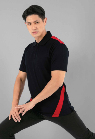 QD79 - Unisex CVC Cut & Sew Polo Shirt 200gsm