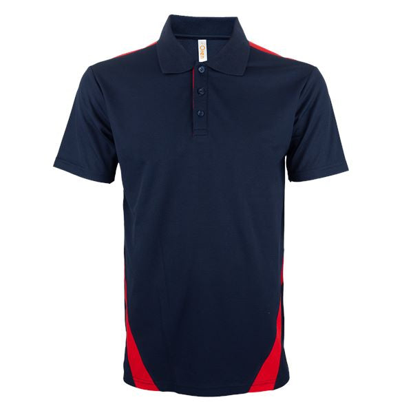 QD79 - Unisex CVC Cut & Sew Polo Shirt 200gsm